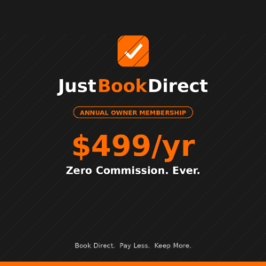 JustBookDirect Annual Listing — Per Unit